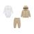 Ensemble de survêtement bébé en coton Bleu ciel+Bleu marine, bleu ciel+Rose clair+Viennois, blanc 13 - vertbaudet enfant 