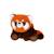 Peluche - peluche floppy choopy panda roux – 22 cm Marron 6 - vertbaudet enfant 