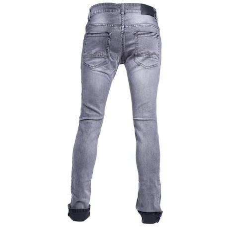 Jean garçon en coton Gris 3 - vertbaudet enfant 
