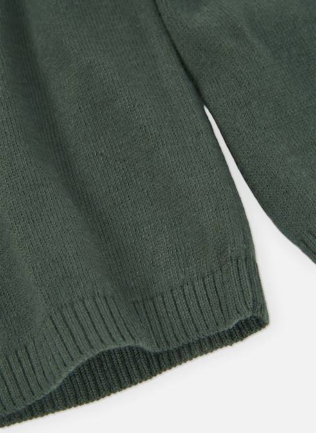 Pantalon fille avec cordon Vert 4 - vertbaudet enfant 
