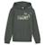 Sweat garçon à capuche camo logo Kaki 1 - vertbaudet enfant 