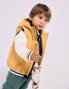 Bébé-Manteau, combipilote, nid d'ange-Manteau-Doudoune sans manches à capuche avec fermeture éclair
