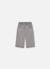 Pantalon fille denim brodé de fleurs Gris 1 - vertbaudet enfant 