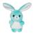 Peluche - lapin cloudy 15 cm Bleu+Orange 1 - vertbaudet enfant 