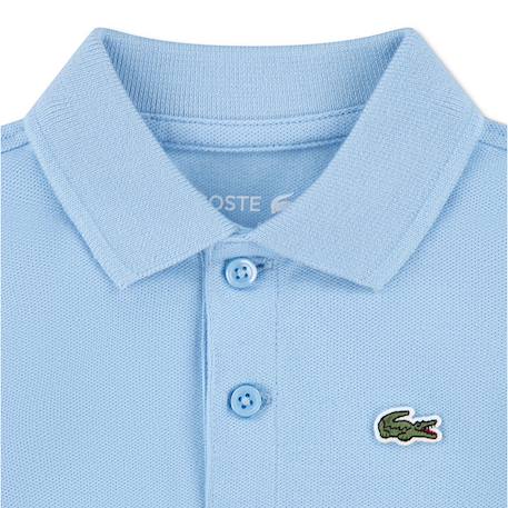 Body polo bébé en coton Bleu ciel+Marine+Marron clair 3 - vertbaudet enfant 