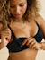 2 soutiens-gorge d'allaitement triangle en coton bio lot noir/blanc 9 - vertbaudet enfant 