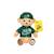 Peluche - peluche officielle ours tour de france - maillot et casquette sprinteur vert - 15 cm Blanc 1 - vertbaudet enfant 