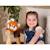 Peluche - peluche floppy choopy panda roux – 22 cm Marron 3 - vertbaudet enfant 