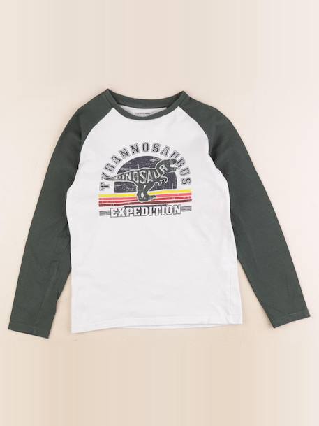 Tee-shirt - 8 ans Vert 1 - vertbaudet enfant 