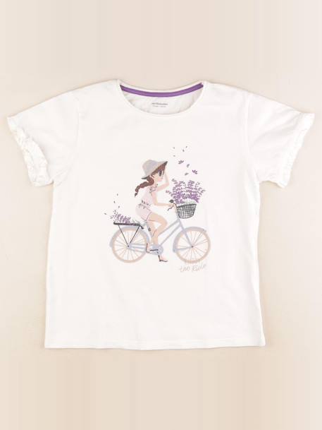 Tee-shirt - 10 ans Beige 1 - vertbaudet enfant 