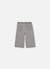 Pantalon fille denim brodé de fleurs Gris 2 - vertbaudet enfant 