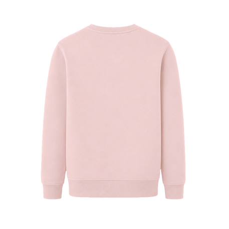 Sweatshirt enfant en coton Gris chiné+Noir foncé+Rose clair 14 - vertbaudet enfant 