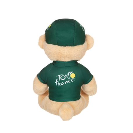 Peluche - peluche officielle ours tour de france - maillot et casquette sprinteur vert - 24 cm Jaune 3 - vertbaudet enfant 