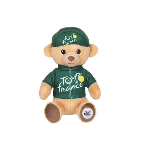 Peluche - peluche officielle ours tour de france - maillot et casquette sprinteur vert - 15 cm Blanc 2 - vertbaudet enfant 