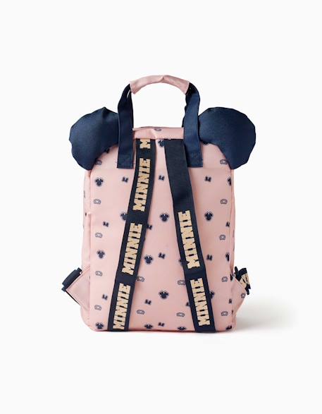 Sac à dos avec imprimés et oreilles 3d minnie Rose 4 - vertbaudet enfant 