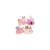 Peluche - peluche girly bag fashionista – licorne rose et blanche avec sac et détails argentés – 18 cm Blanc 2 - vertbaudet enfant 