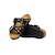 Sandales fille enfant Noir, argent 6 - vertbaudet enfant 
