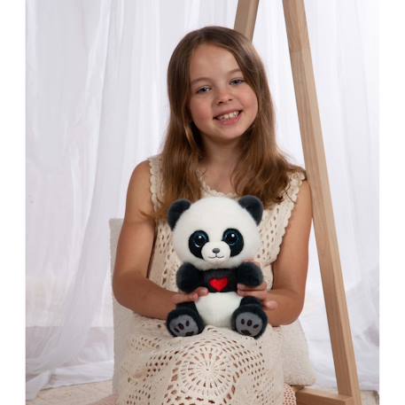 Peluche panda douce à câliner pour enfant - 23cm Gris 3 - vertbaudet enfant 