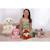 Peluche puppy eyes pets - chien rose poudré et gris - 22 cm Rose 5 - vertbaudet enfant 