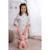Doudou lapin doux avec longues oreilles - 28 cm Bleu+Marron+Rose+Vert 9 - vertbaudet enfant 