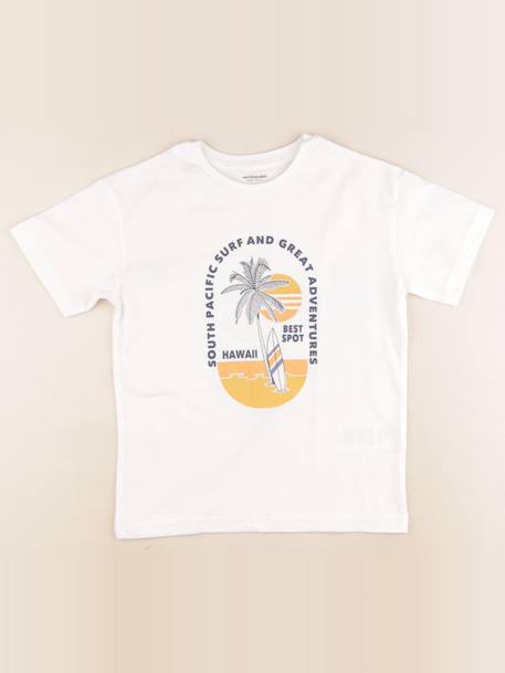 Tee-shirt - 8 ans Blanc 1 - vertbaudet enfant 