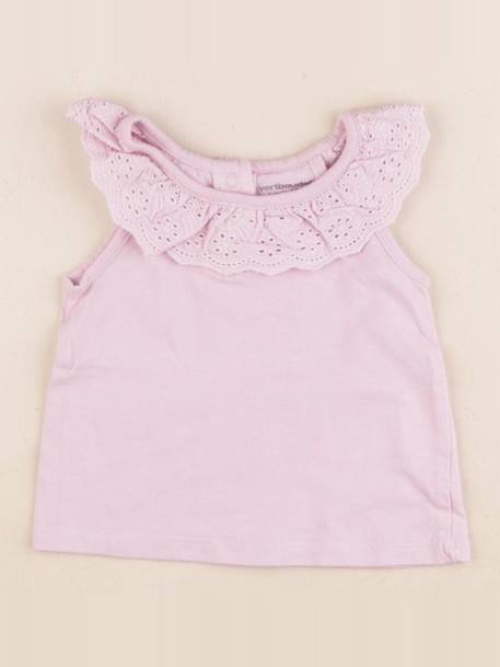 Débardeur - 3 mois Rose 1 - vertbaudet enfant 