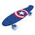 Penny board captain america Bleu-rouge-blanc 1 - vertbaudet enfant 