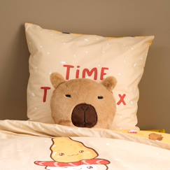 Linge de maison et décoration-Décoration-Matelas de sol, coussin-Coussin doux capybara - noah