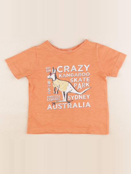 Tee-shirt - 2 ans Orange 1 - vertbaudet enfant 