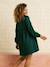 Robe imprimée gaze de coton grossesse et allaitement Vert 5 - vertbaudet enfant 