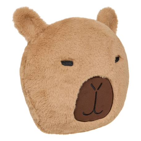 Coussin doux capybara - noah Marron 2 - vertbaudet enfant 