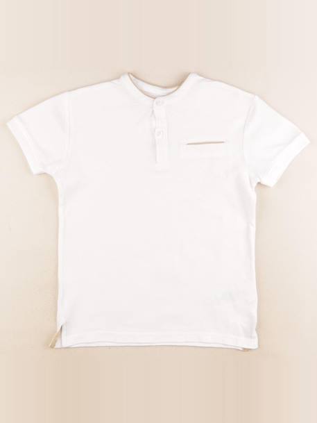 Tee-shirt - 8 ans Blanc 1 - vertbaudet enfant 