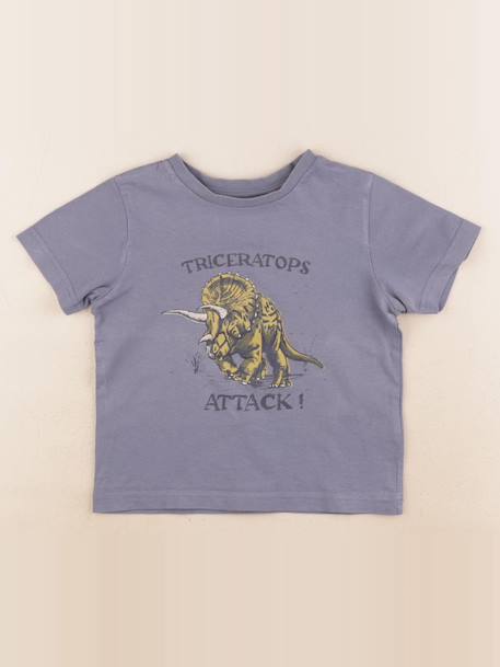 Tee-shirt - 4 ans Bleu 1 - vertbaudet enfant 