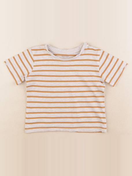 Tee-shirt - 4 ans Gris, marron 1 - vertbaudet enfant 