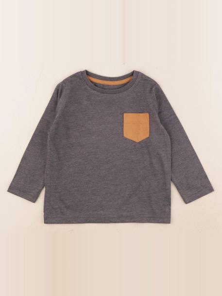 Tee-shirt - 2 ans Gris 1 - vertbaudet enfant 