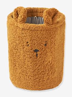 Chambre et rangement-Rangement-Bac, boite, panier de rangement-Morley Bear Pile Basket Golden caramel
