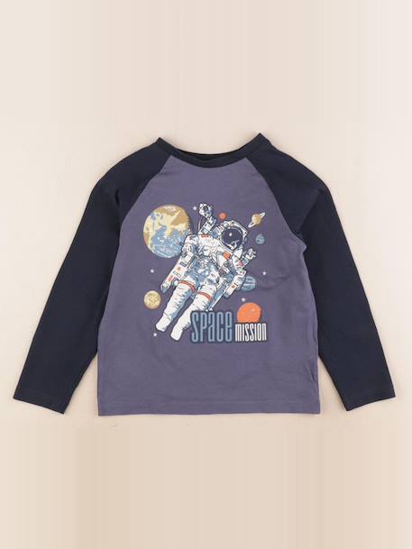 Tee-shirt - 5 ans Bleu 1 - vertbaudet enfant 