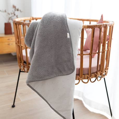 Couverture hiver - tog 3 douillet bien chaud Blush+Dots grizou+Dots plum+Lunar+Natural+Pudding+Stars grizou+Stars plum+Vintage 8 - vertbaudet enfant 
