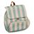 Sac à dos enfant basco avec pochette isolante 6l rayé Vert 1 - vertbaudet enfant 