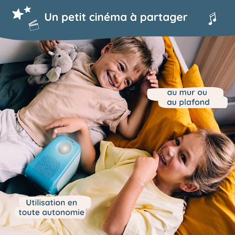 Vidéoprojecteur sur batterie pour enfants 3-10 ans Bleu 4 - vertbaudet enfant 