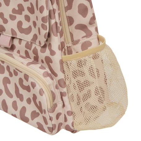 Sac à dos enfant basco avec pochette isolante 6l motif félin Beige 3 - vertbaudet enfant 