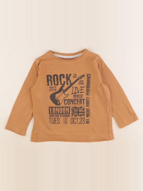 Tee-shirt - 2 ans Marron 1 - vertbaudet enfant 