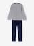 Lot de 2 pyjamas garçon velours marine 11 - vertbaudet enfant 