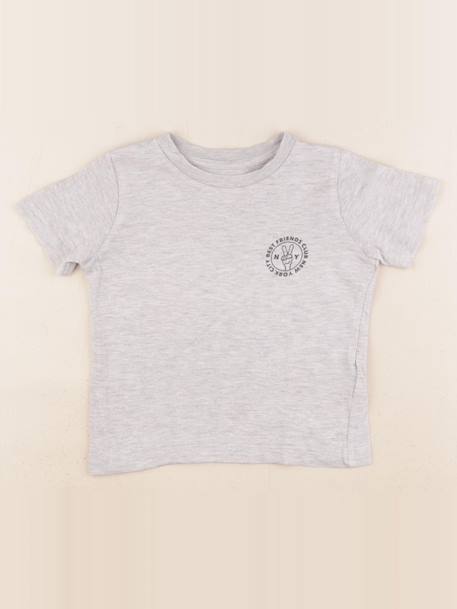 Tee-shirt - 2 ans Gris 1 - vertbaudet enfant 