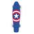 Penny board captain america Bleu-rouge-blanc 5 - vertbaudet enfant 