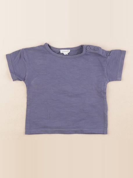 Tee-shirt - 9 mois Bleu 1 - vertbaudet enfant 