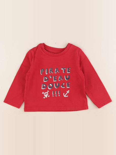 Tee-shirt - 2 ans Rouge 1 - vertbaudet enfant 
