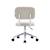 Chaise de bureau enfant à roulettes ajustable tissu chenille - amory kid Beige+Bleu+Kaki 4 - vertbaudet enfant 