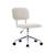 Chaise de bureau enfant à roulettes ajustable tissu chenille - amory kid Beige+Bleu+Kaki 2 - vertbaudet enfant 