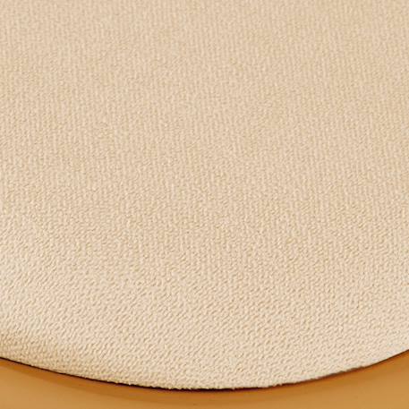 Chaise de bureau enfant à roulettes ajustable piètement chromé - manel Beige+Blanc+Moutarde+Rose pâle+Vert clair 18 - vertbaudet enfant 